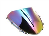 Honda Cbr 1000 Rr Iridium Rainbow Double Bubble Windscreen Shield 2004-2007